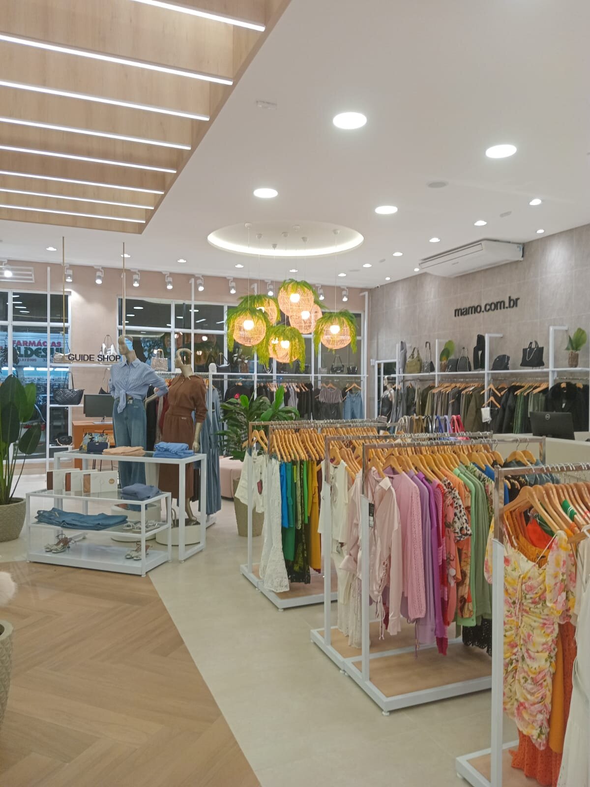Interior de loja reformada